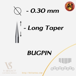 Curved Magnum Long Taper-Bugpin - EZ® V-System Cartridge Needles